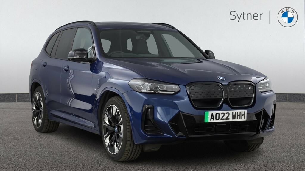 BMW iX3 210Kw M Sport Pro 80Kwh Blue