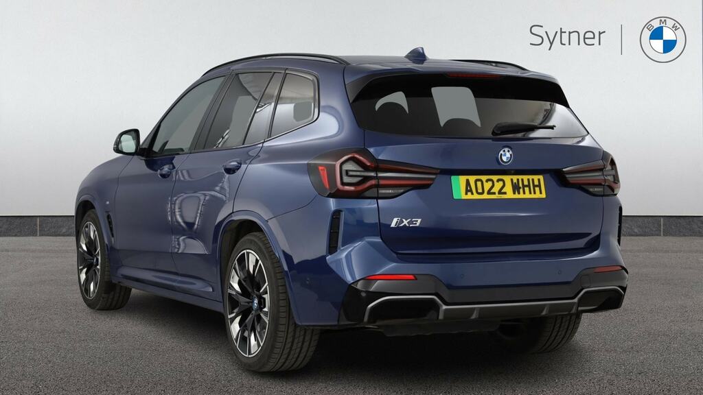 BMW iX3 210Kw M Sport Pro 80Kwh AO22WHH Blue #2