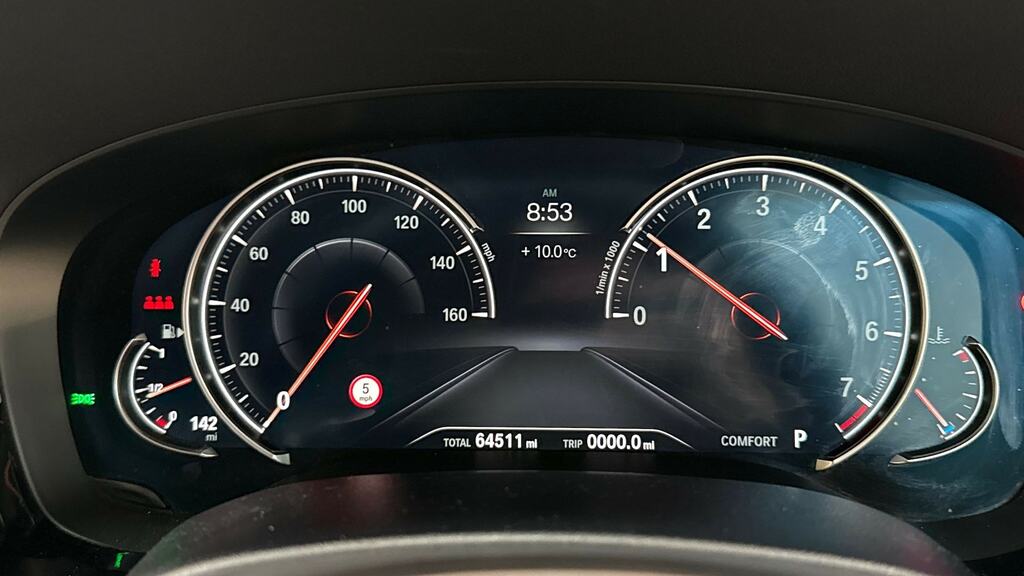 BMW 5 Series 520D Efficient Dynamics Se Technology Pack Silver #9