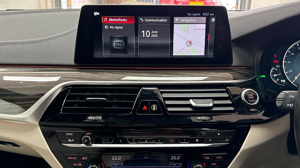 BMW 5 Series 520D Efficient Dynamics Se Technology Pack Silver #8