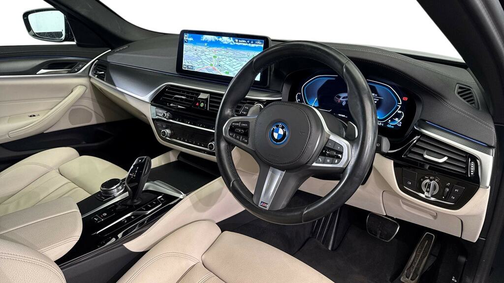 BMW 5 Series 530E M Sport Pro Pack Black #6