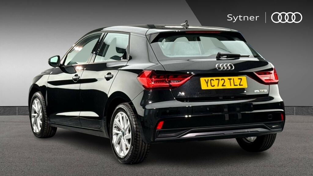 Audi A1 25 Tfsi Sport YC72TLZ Black #3