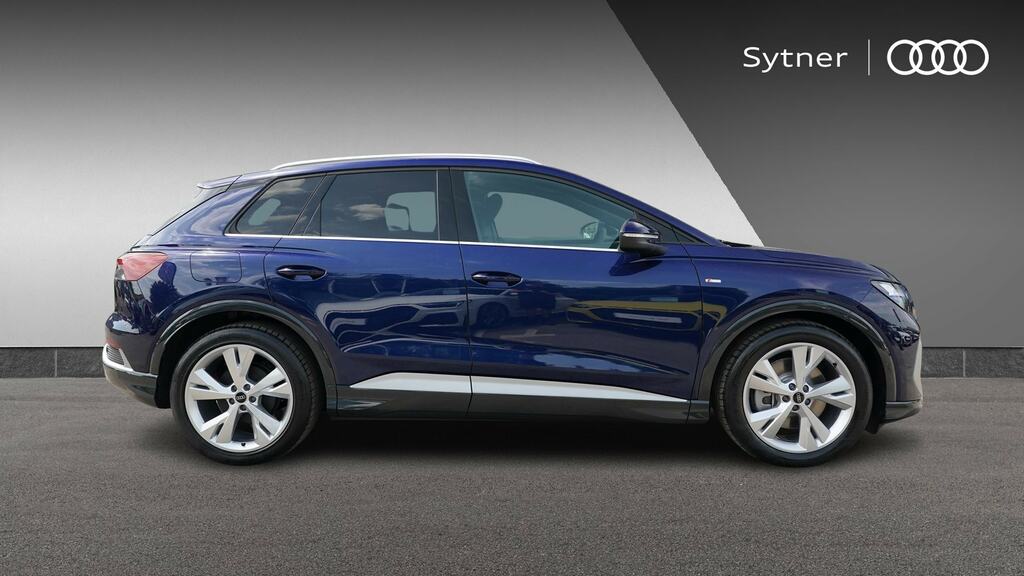 Audi Q4 E Tron 210Kw 45 82Kwh S Line Leathertech Pro Blue #4