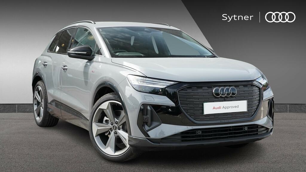 Audi Q4 E Tron 150Kw 40 63Kwh Black Edition Tech Pack Grey