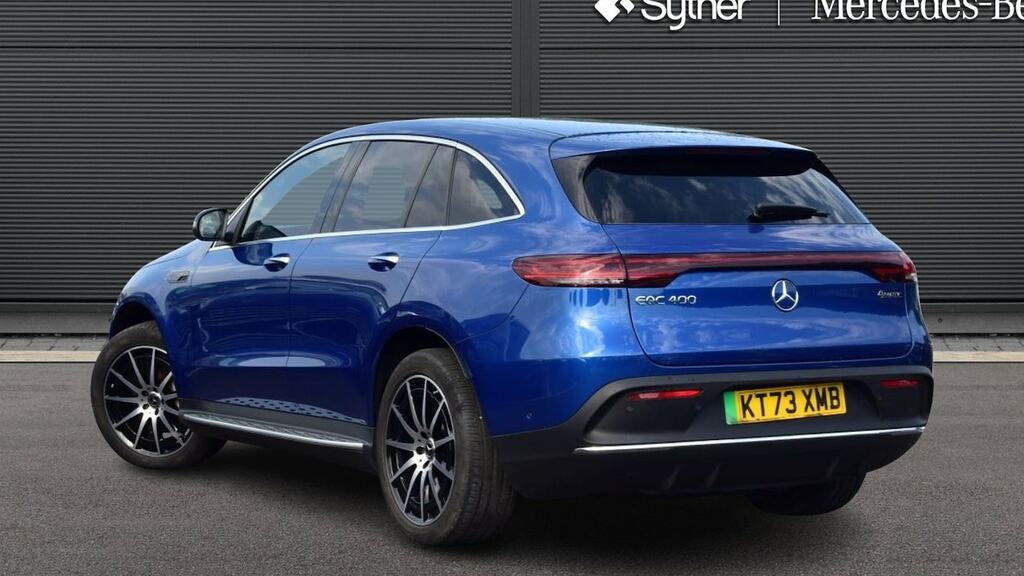 Mercedes-Benz EQC Eqc 400 300Kw Amg Line Edition 80Kwh KT73XMB Blue #2