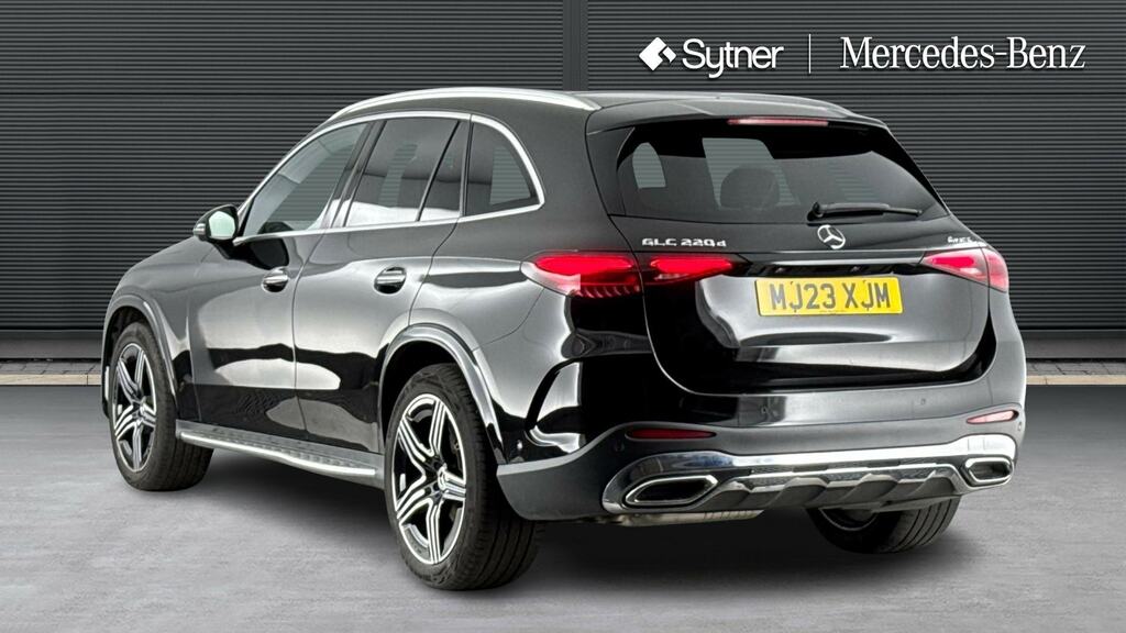 Mercedes-Benz GLC Class Glc 220D 4Matic Amg Line Prem Pan 9G-tronic MJ23XJM Black #2