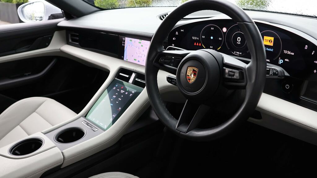Porsche Taycan 4X2 White #7