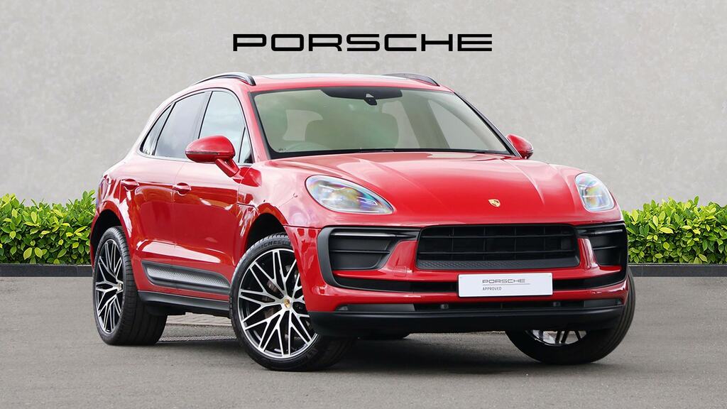 Porsche Macan 5dr Pdk Red
