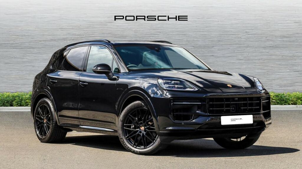 Porsche Cayenne E-hybrid Tiptronic S Black