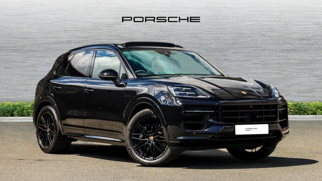 Porsche Cayenne E-hybrid Tiptronic S Black #3