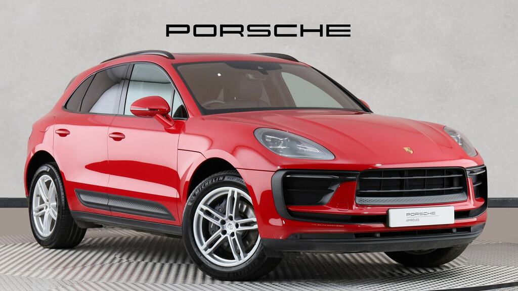 Porsche Macan 5dr Pdk RE74VBF Red