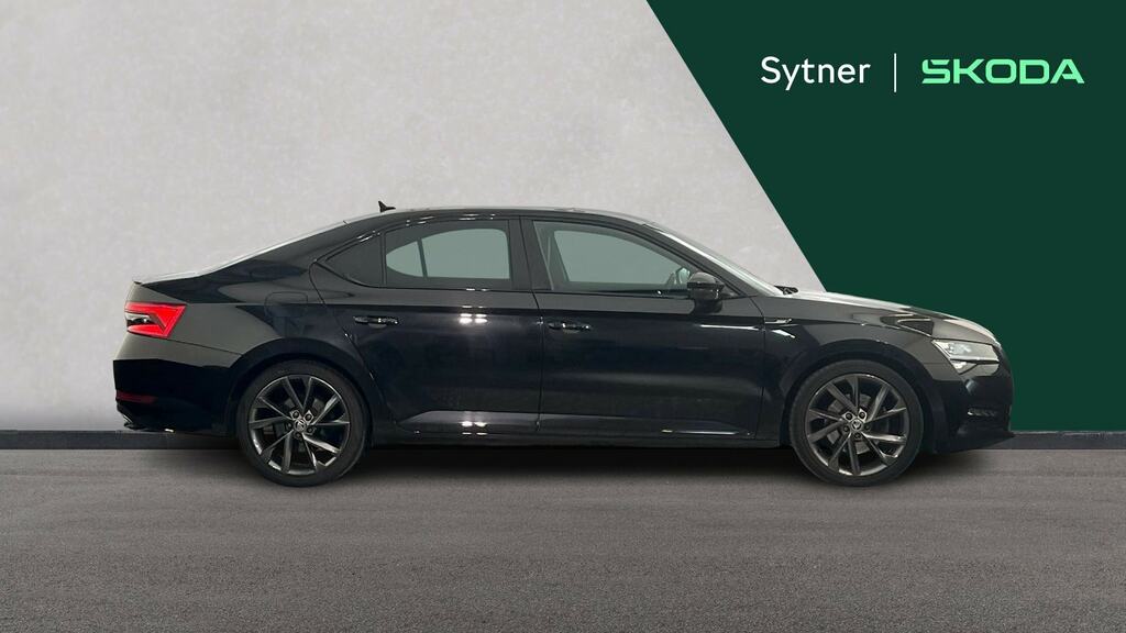 Skoda Superb 2.0 Tdi Cr Sport Line Plus Dsg 7 Speed DG73LXD Black #4