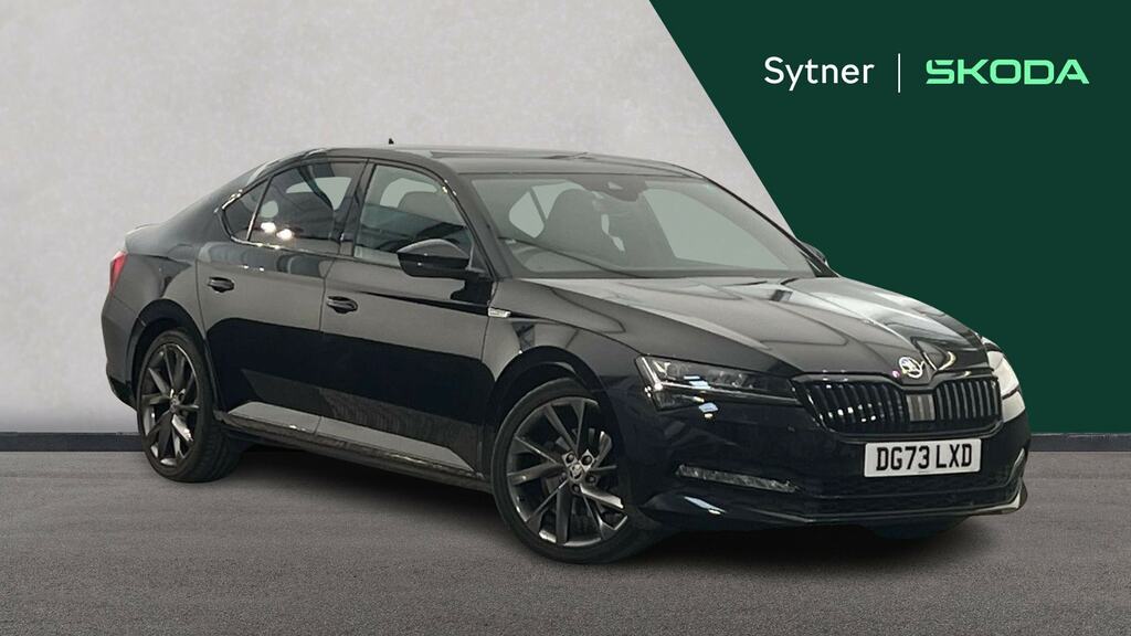 Skoda Superb 2.0 Tdi Cr Sport Line Plus Dsg 7 Speed DG73LXD Black