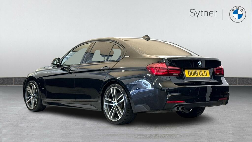 BMW 3 Series 330E M Sport Shadow Edition Step OU18ULO Black #2