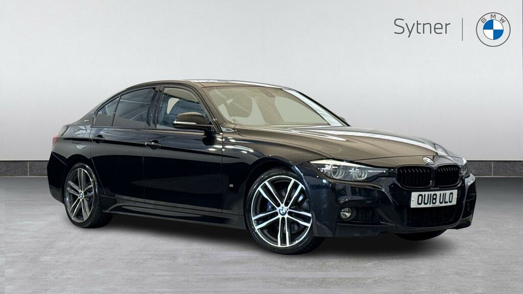 BMW 3 Series 330E M Sport Shadow Edition Step OU18ULO Black