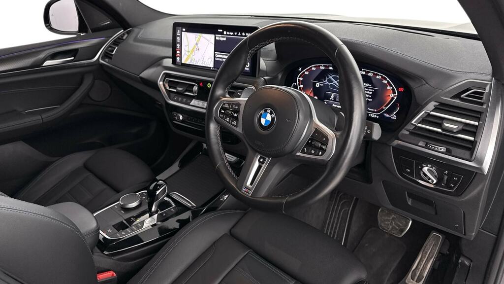 BMW X3 Xdrive M40d Mht Black #6