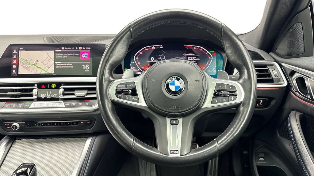 BMW 4 Series Gran Coupe 420I M Sport Step Pro Pack BK72NFC Blue #5