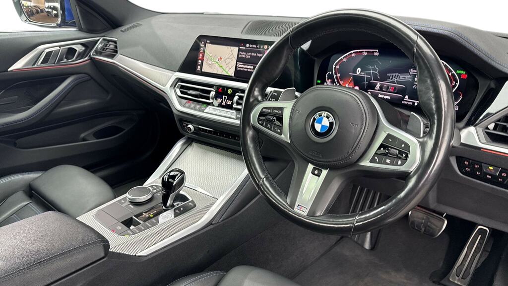BMW 4 Series Gran Coupe 420I M Sport Step Pro Pack BK72NFC Blue #6