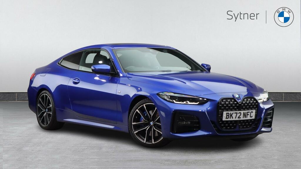 BMW 4 Series Gran Coupe 420I M Sport Step Pro Pack Blue