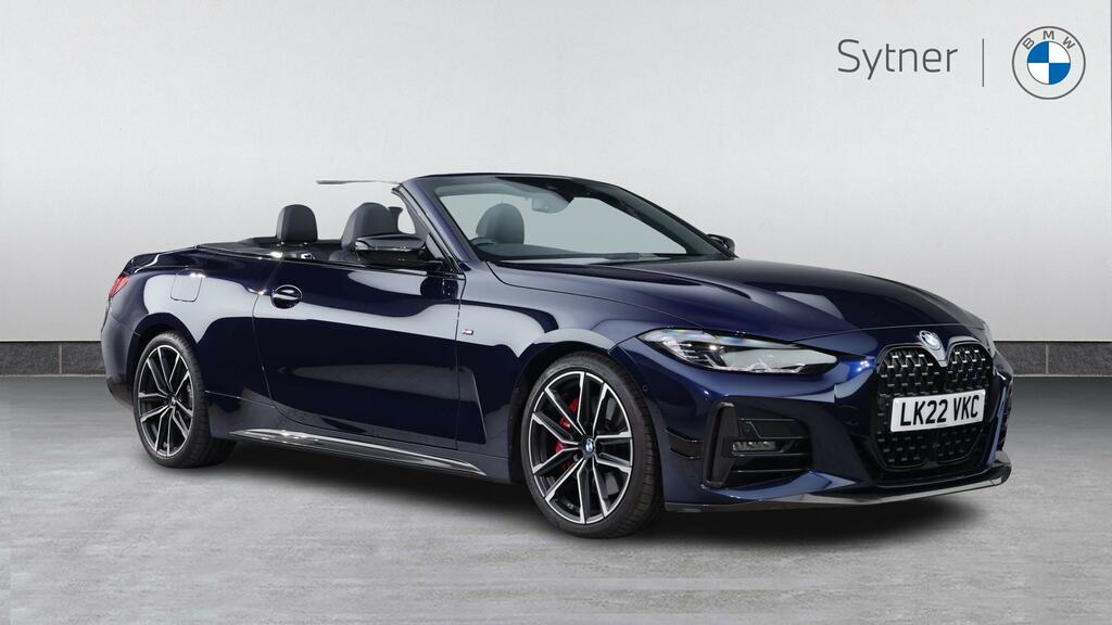 BMW 4 Series 420I M Sport Pro Edition Step LK22VKC Blue #2