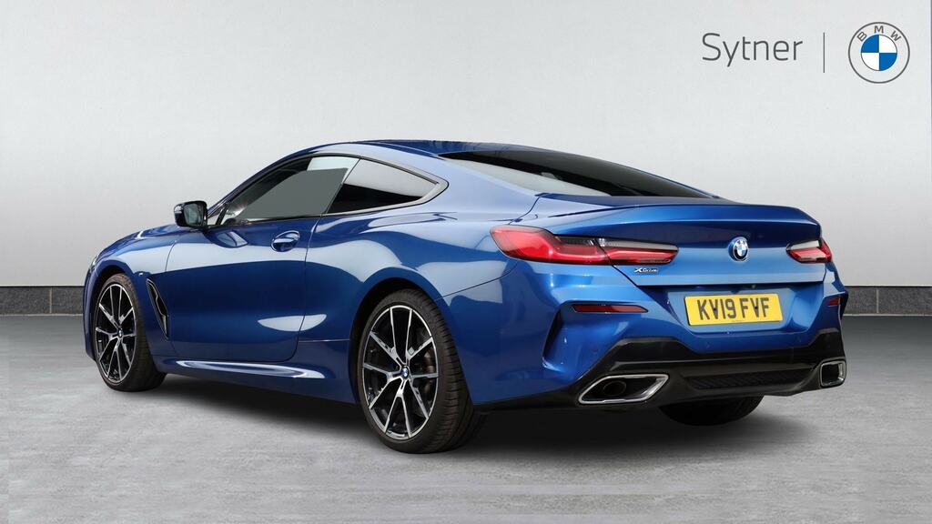 BMW 8 Series Gran Coupe 840D Xdrive Blue #2