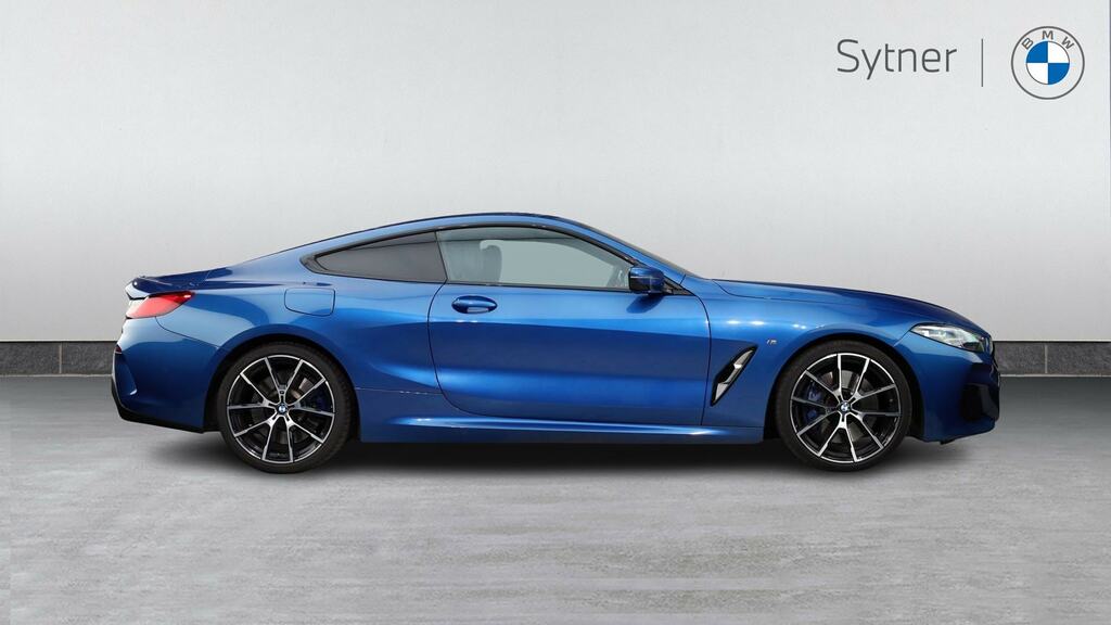 BMW 8 Series Gran Coupe 840D Xdrive Blue #3