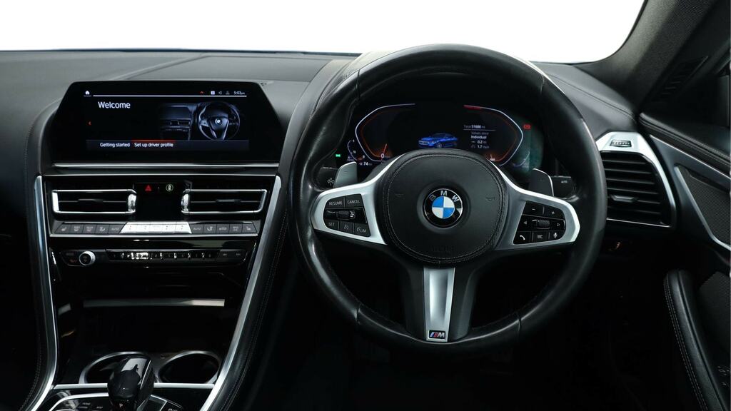 BMW 8 Series Gran Coupe 840D Xdrive Blue #5