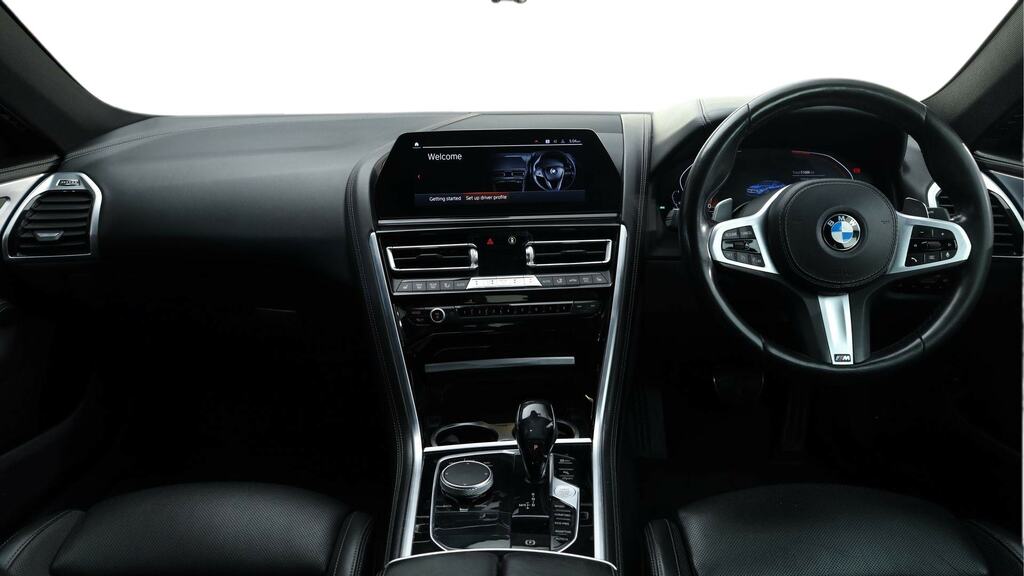 BMW 8 Series Gran Coupe 840D Xdrive Blue #4