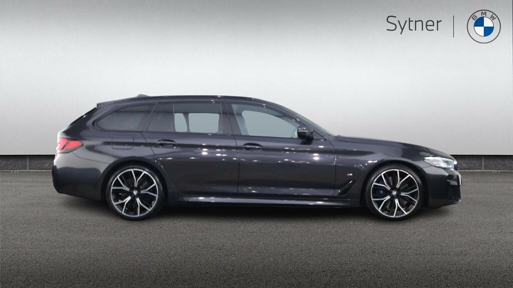 BMW 5 Series 530D Xdrive Mht M Sport BG72LDL Grey #3
