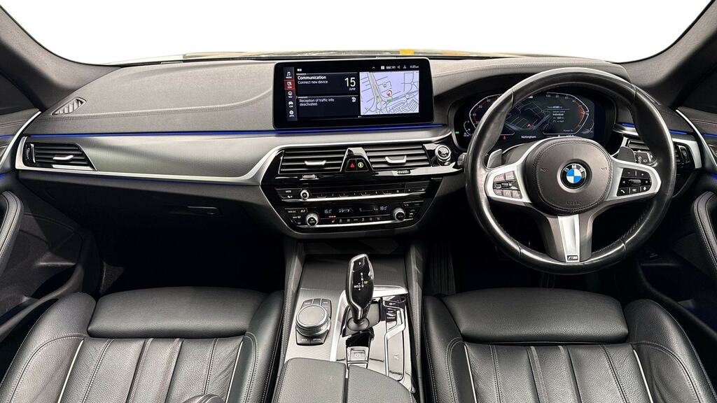 BMW 5 Series 530D Xdrive Mht M Sport BG72LDL Grey #4