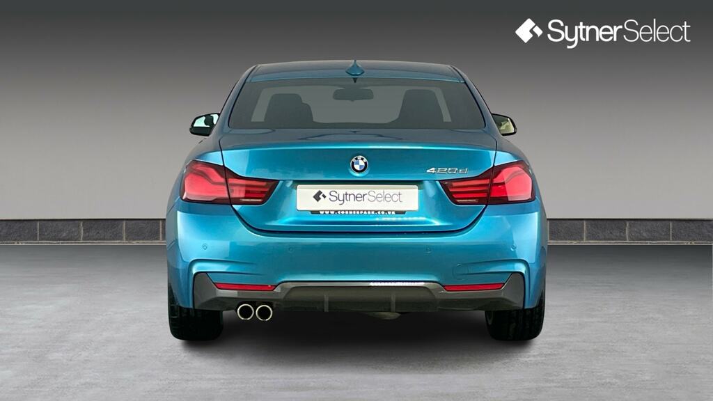 BMW 4 Series Gran Coupe 420D 190 M Sport Professional Media Blue #5