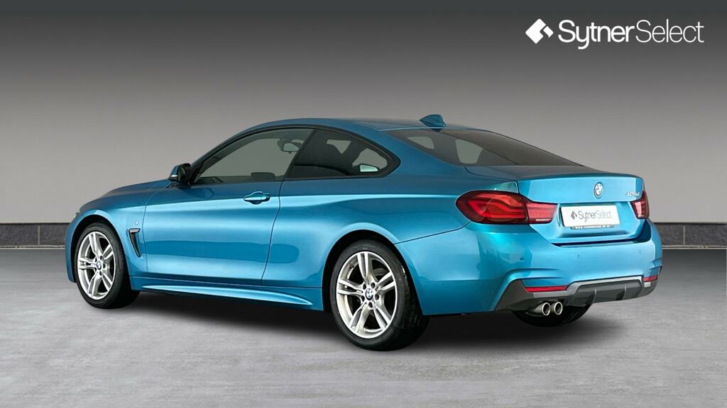BMW 4 Series Gran Coupe 420D 190 M Sport Professional Media Blue #2
