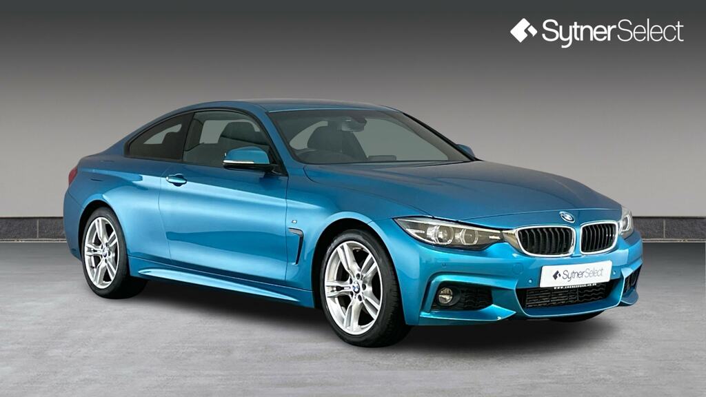BMW 4 Series Gran Coupe 420D 190 M Sport Professional Media Blue