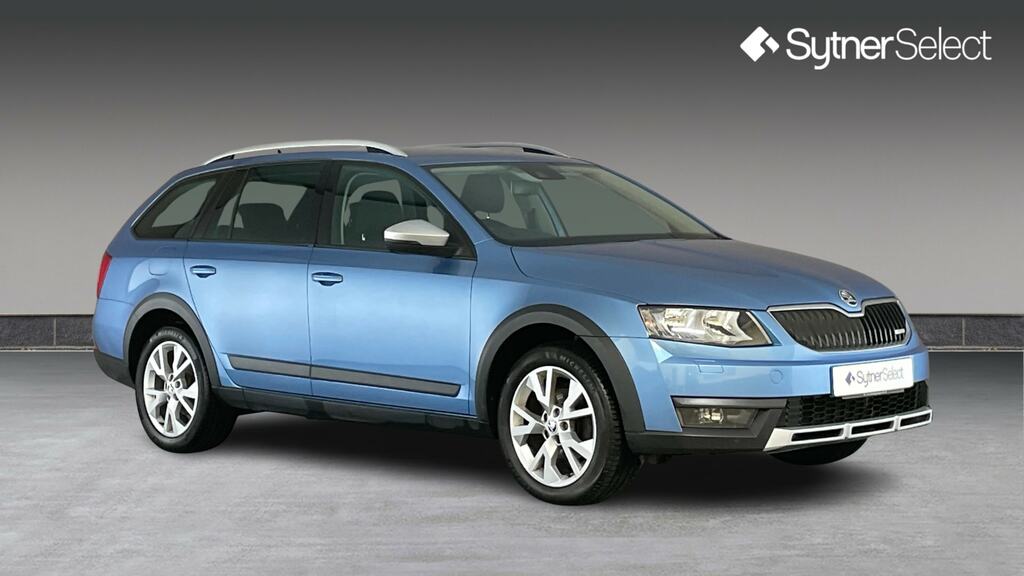 Skoda Octavia 2.0 Tdi Cr Scout 4X4 Blue