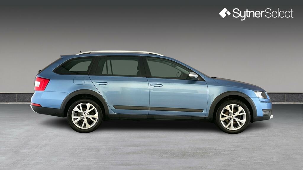 Skoda Octavia 2.0 Tdi Cr Scout 4X4 Blue #3