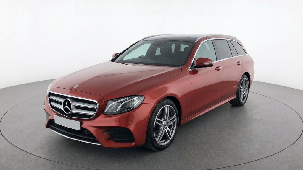 Mercedes-Benz E Class E220d Amg Line Premium 9G-tronic Red #2