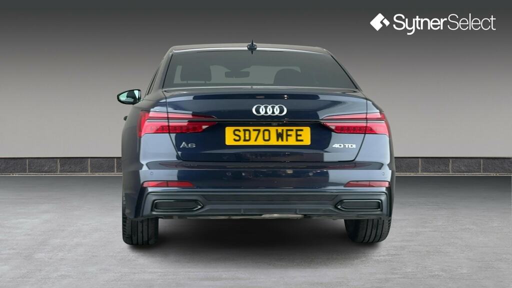 Audi A6 Saloon 40 Tdi Black Edition S Tronic SD70WFE Blue #5