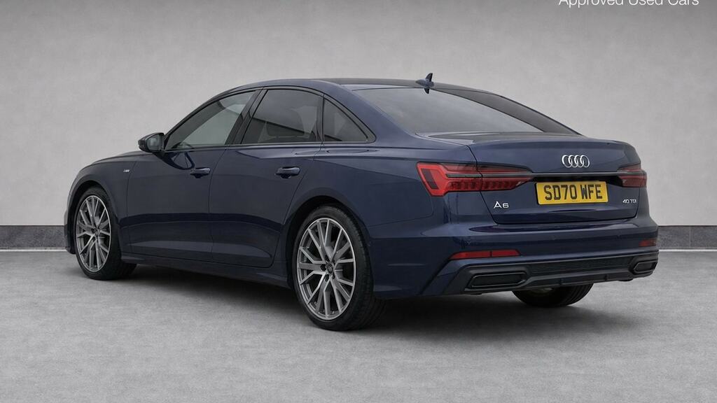 Audi A6 Saloon 40 Tdi Black Edition S Tronic Blue #3