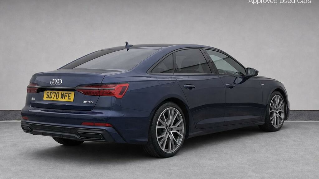 Audi A6 Saloon 40 Tdi Black Edition S Tronic Blue #4