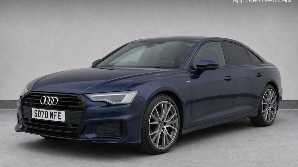Audi A6 Saloon 40 Tdi Black Edition S Tronic Blue #2
