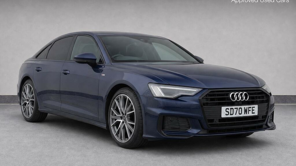 Audi A6 Saloon 40 Tdi Black Edition S Tronic Blue