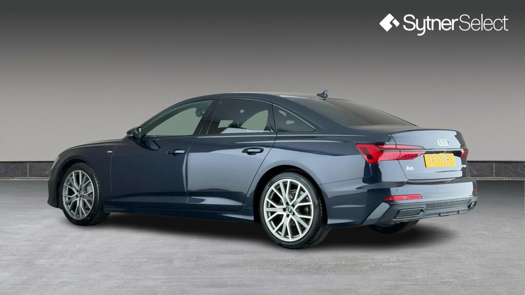Audi A6 Saloon 40 Tdi Black Edition S Tronic SD70WFE Blue #2