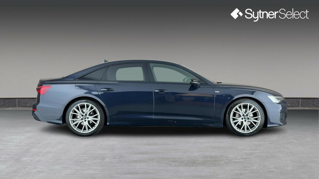 Audi A6 Saloon 40 Tdi Black Edition S Tronic SD70WFE Blue #3
