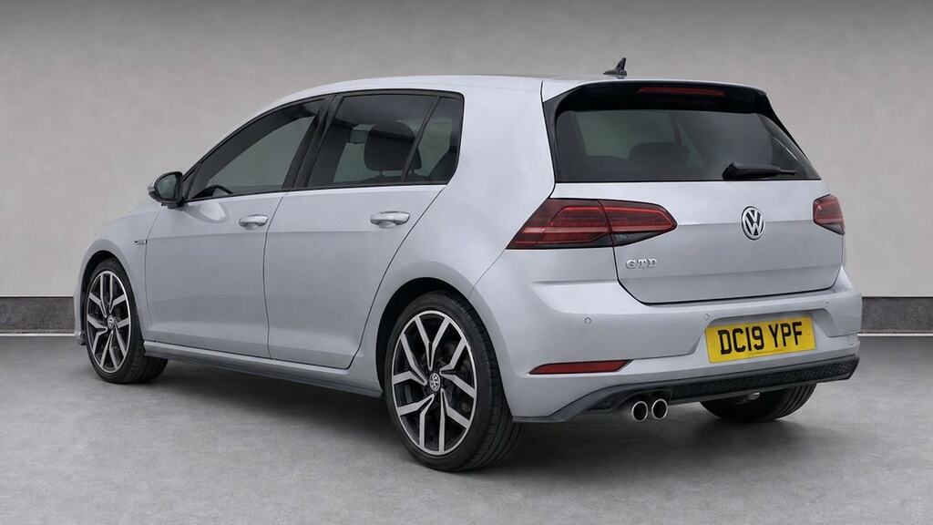 Volkswagen Golf 2.0 Tdi 184 Gtd Dsg DC19YPF Silver #3