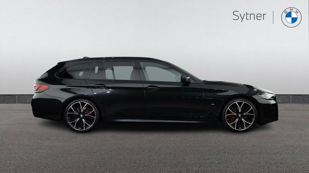 BMW 5 Series 520D Mht M Sport Step Pro Pack Black #3