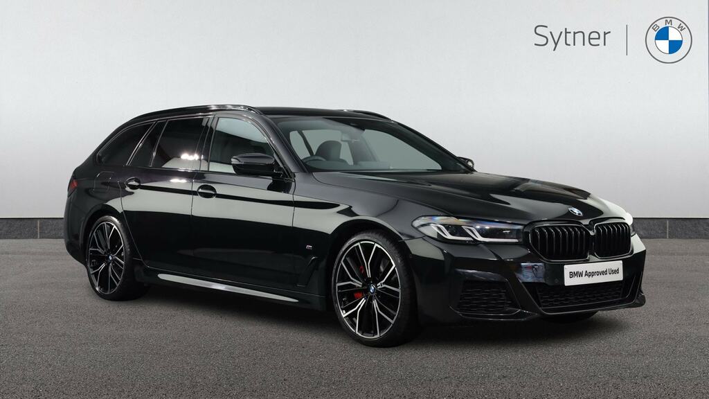 BMW 5 Series 520D Mht M Sport Step Pro Pack Black