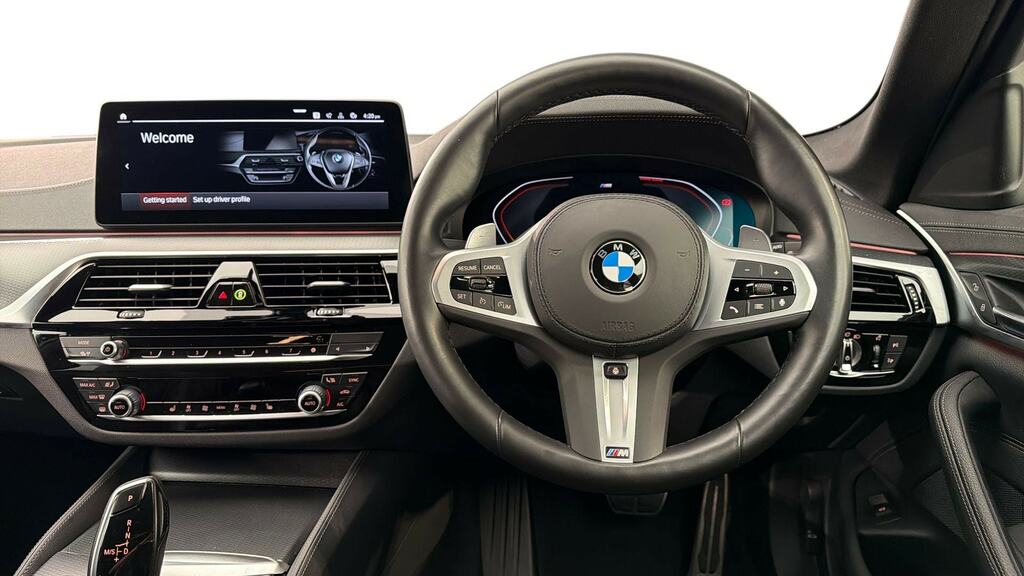 BMW 5 Series 520D Mht M Sport Step Pro Pack Black #5