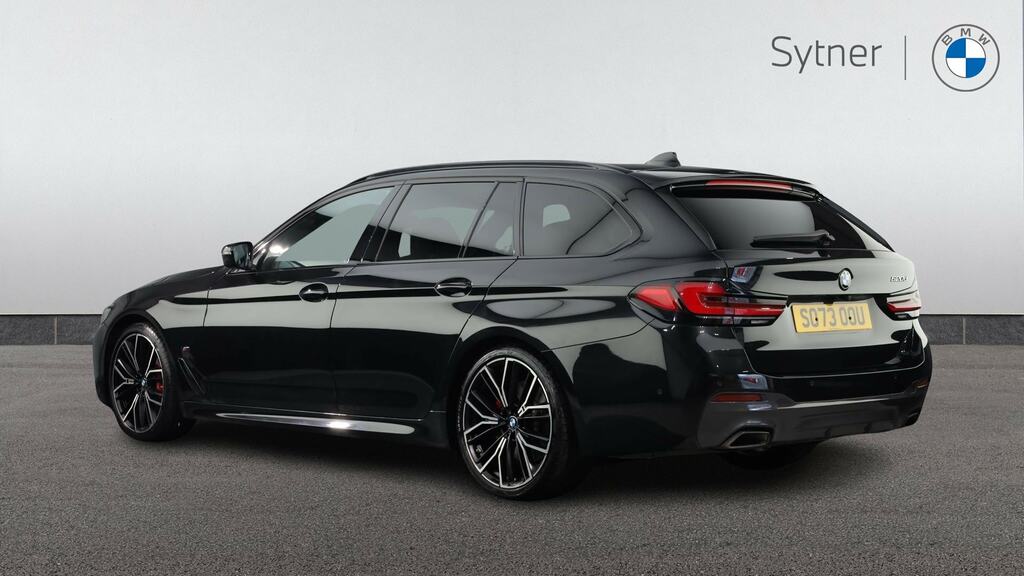 BMW 5 Series 520D Mht M Sport Step Pro Pack Black #2