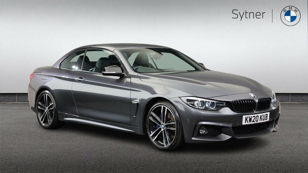 BMW 4 Series 420D 190 M Sport Professional Media Grey