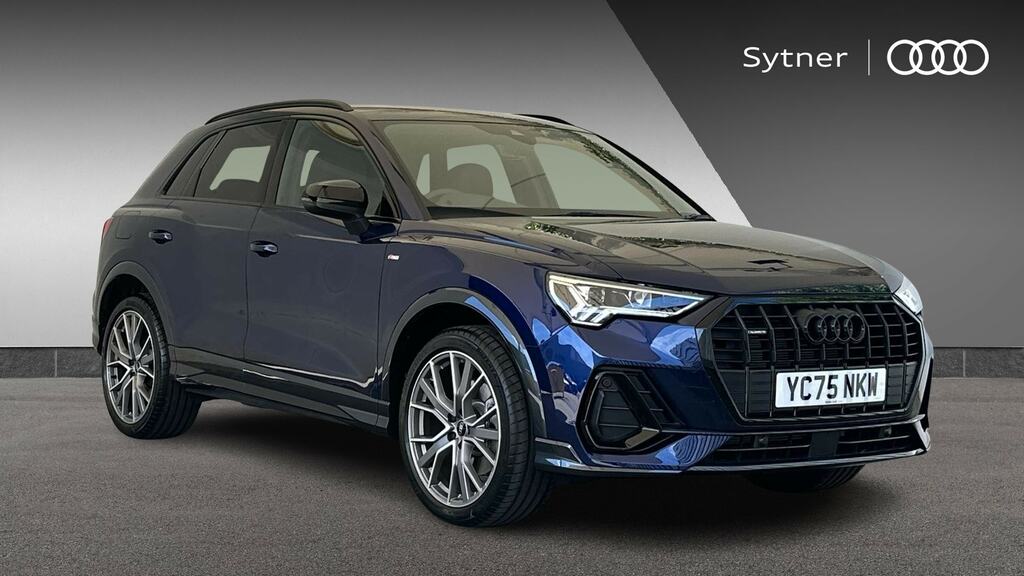 Audi Q3 40 Tfsi Quattro Black Ed S Tronic Tech Pack Blue